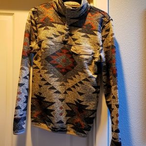 Long Sleeve sheerless fleece pullover